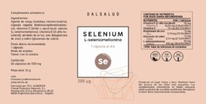 Selenium etiqueta | Dalsalud